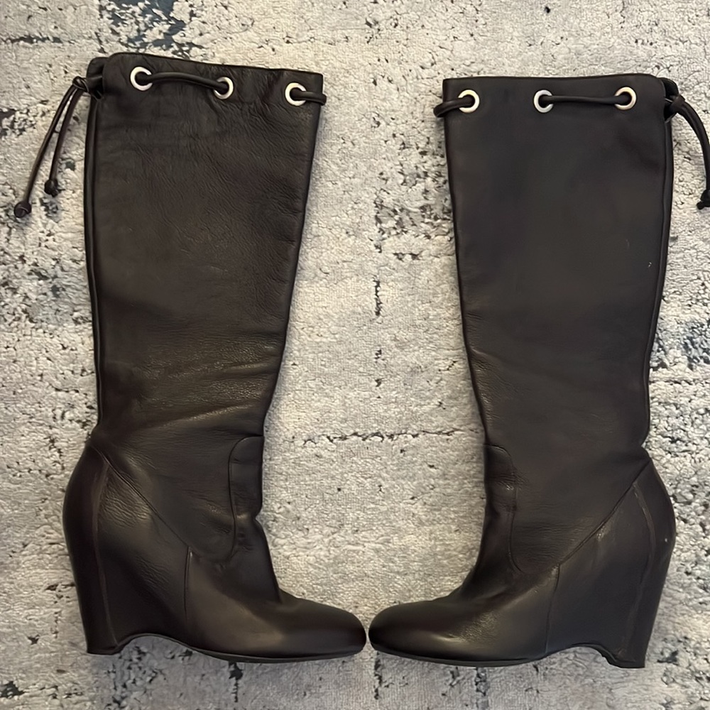 Via Spiga Boots Dark Brown
